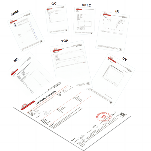 质量体系 CATO提供完整标准品证书全面支持分析检测